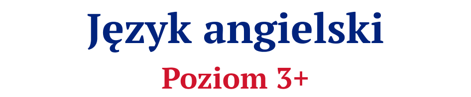 Język Angielski 3+